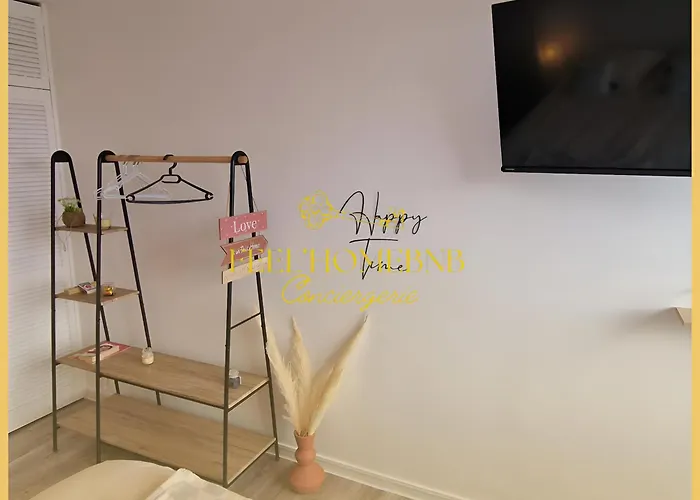 Nid Des Vosges - Cozy, Balcony, Queen Size Bed & Centre Apartment Nancy